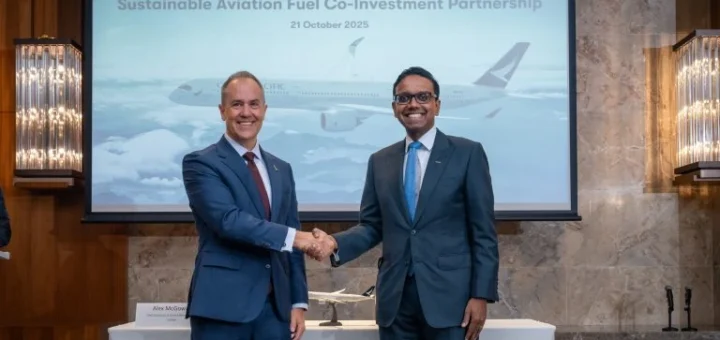 Cathay a Airbus spolupracují na rozšíření udržitelného leteckého paliva