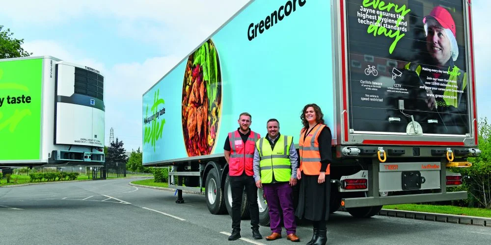 Greencore volí chladicí přívěsy