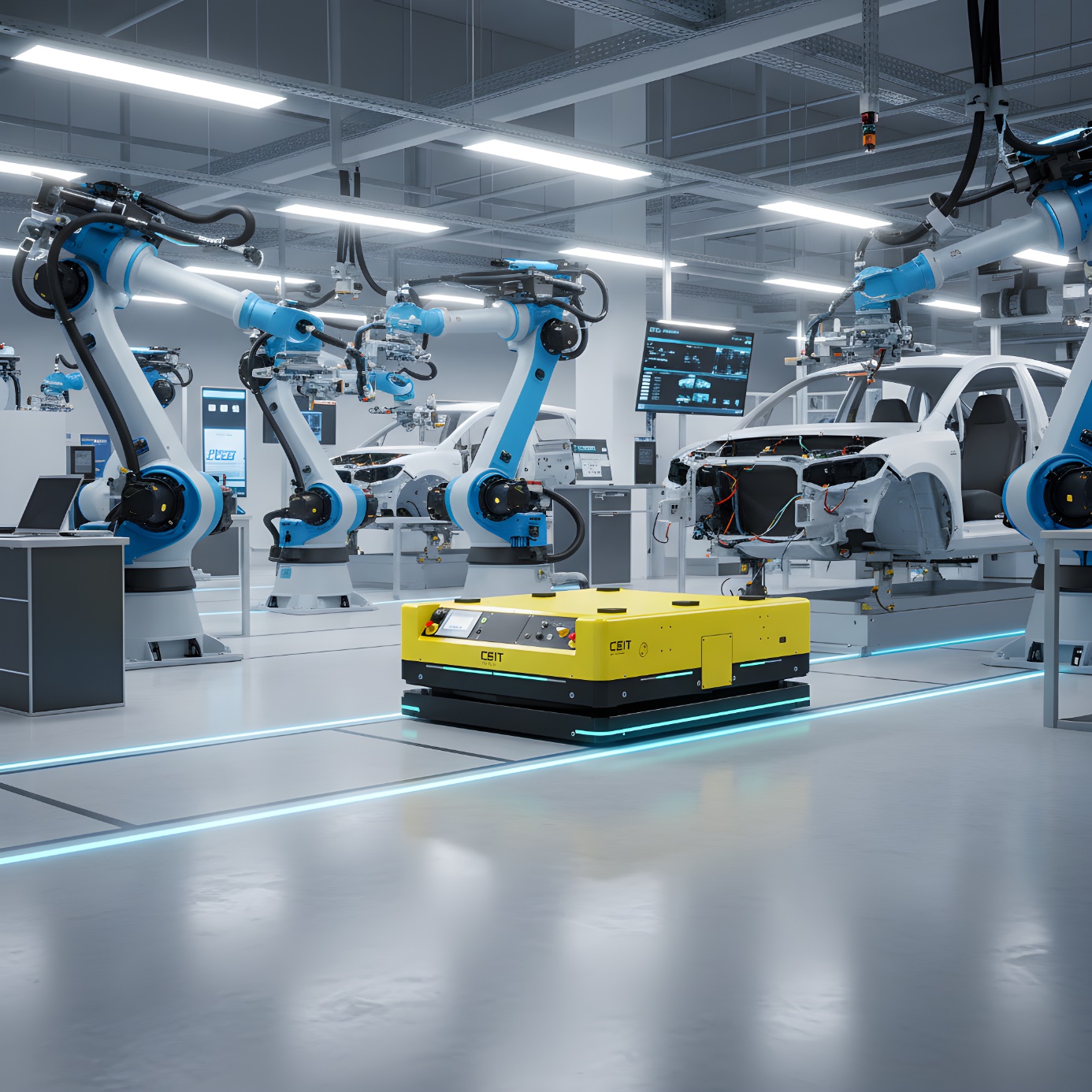 Revoluce v těžké dopravě: Pokročilé AGV snižují riziko ve výrobě baterií