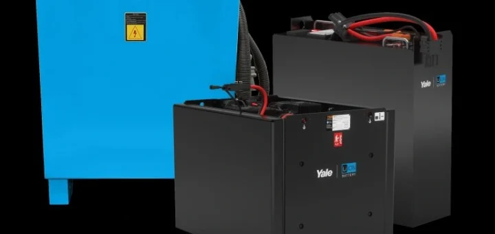 Lithium-ionové baterie pohánějí vysokozdvižné vozíky