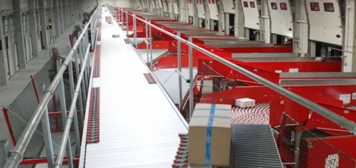 Automatizované nové DC pro jihoafrickou kurýrní službu