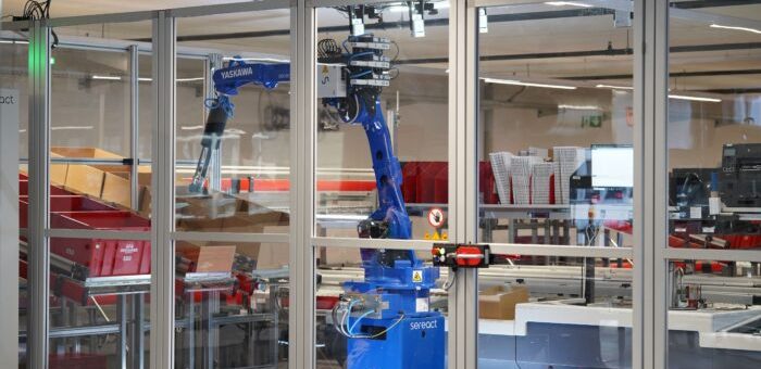 Výběr objednávek s inteligentní robotikou