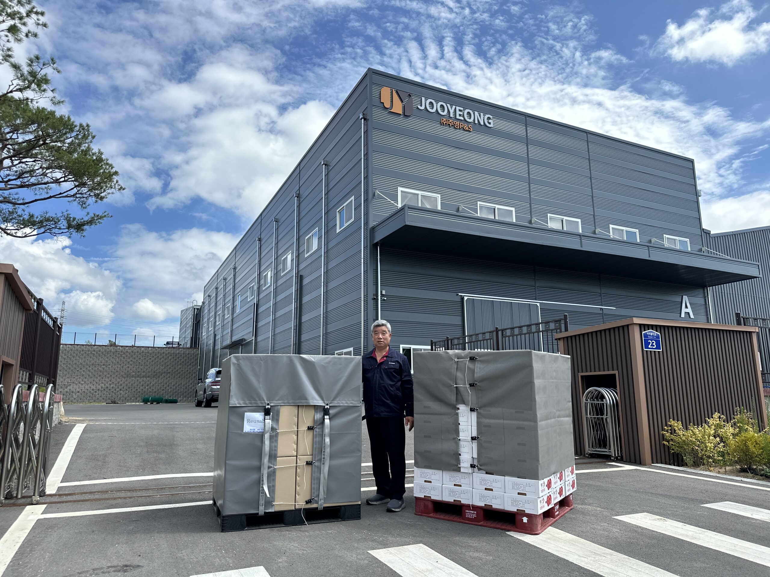 Opakování palet podporuje efektivnější průmyslovou logistiku