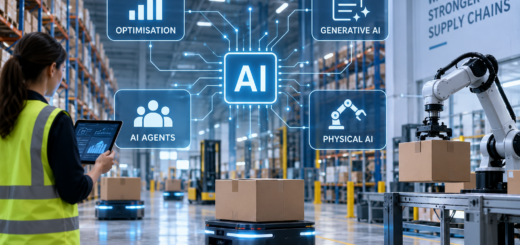 AI posouvá sklady od digitálního plánování k autonomní práci