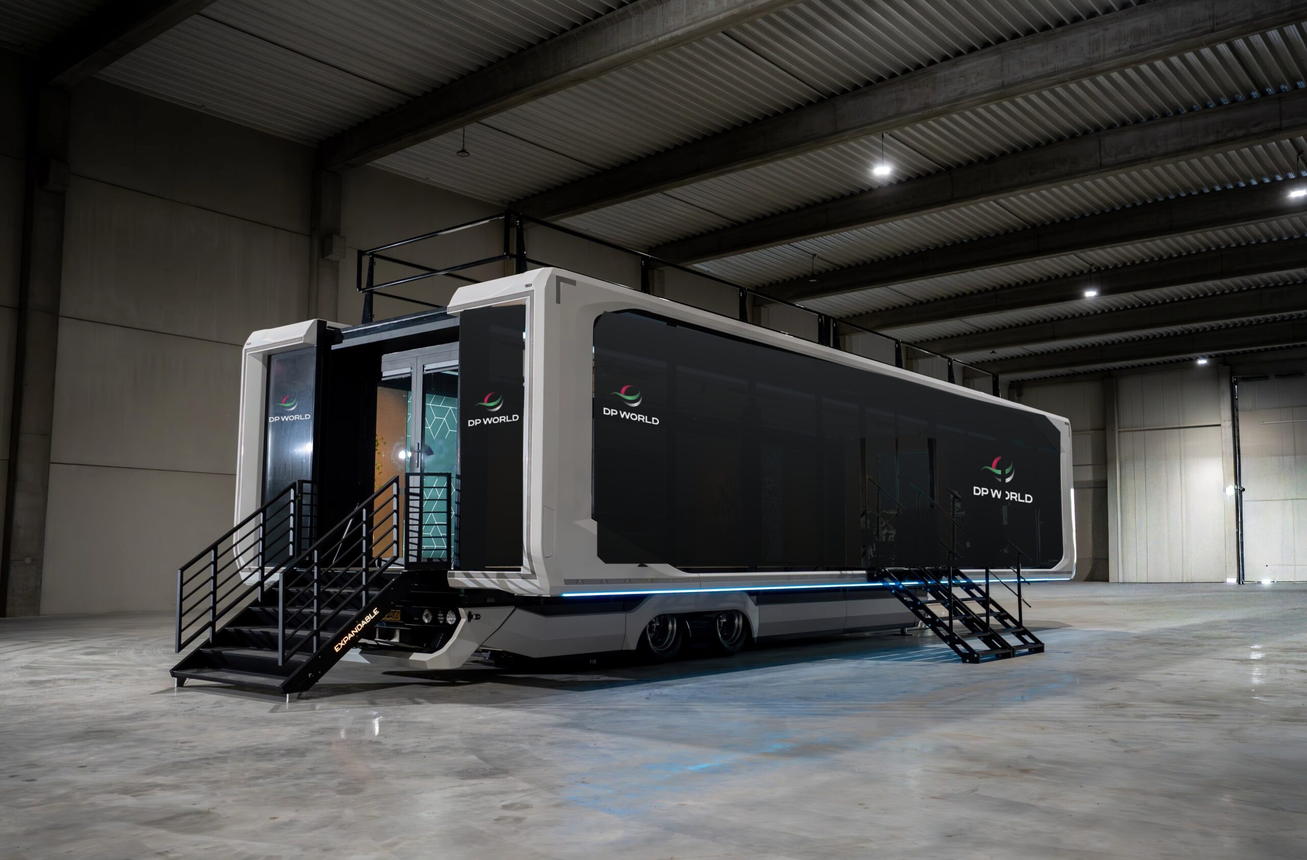 Mobilní zázemí McIlroye ukazuje význam end-to-end logistiky